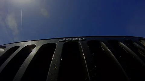 Jeep Grill Timelapse Video stock 60288586