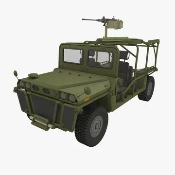 Jeep Growler ITV 3D Model