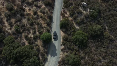 Jeep Mountain Trail Stock Footage