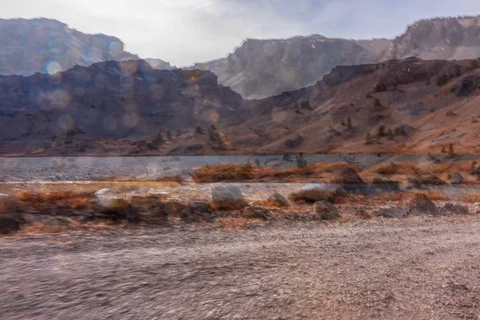 Jeep trail hyperlapse Stock Footage 114665532