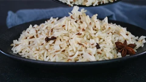 Jeera Rice 動画素材 296799901