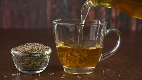Jeera water also called as cumin water 動画素材 308314788