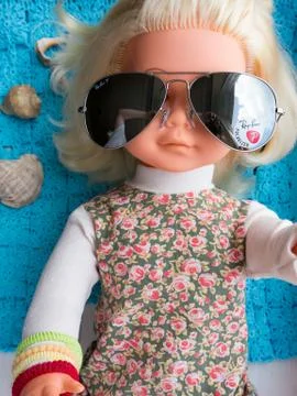 The JeeVice sunglasses. 스톡 사진