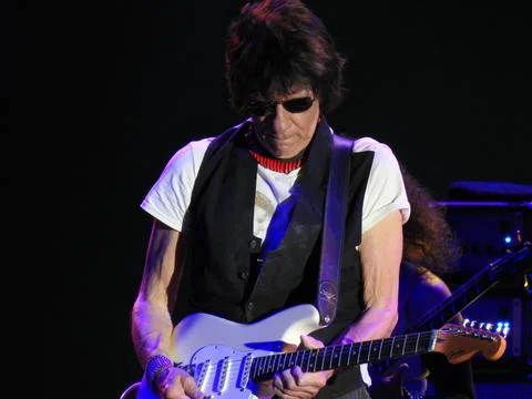 Jeff Beck Foto stock