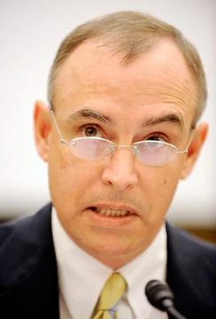 Jeff Hanley, Constellation Program Manager at NASA, testifies before a hear.. Foto stock