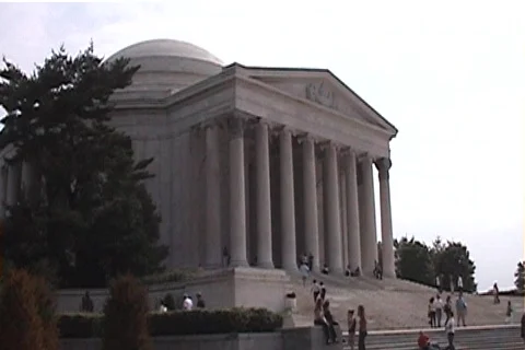 Jefferson Memorial Stock Footage 841636