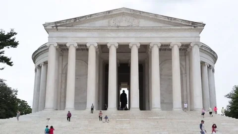 Jefferson Memorial Video stock 79663385
