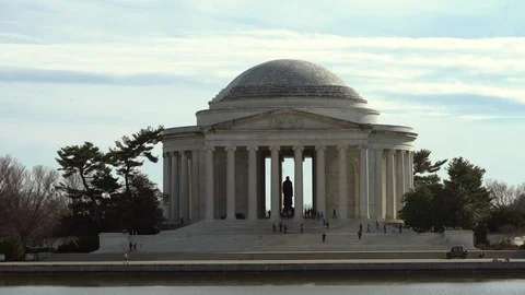Jefferson Memorial Stock Footage 86691569