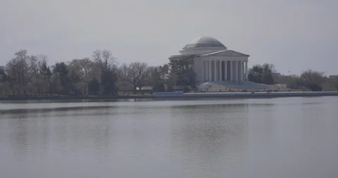 Jefferson Memorial Stock Footage 86993941