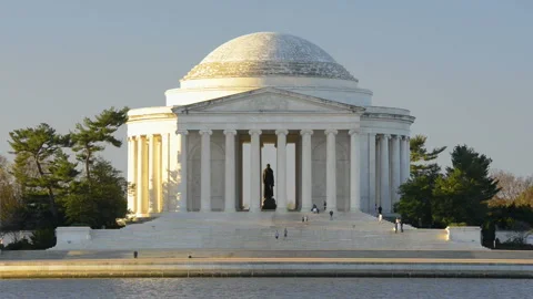 Jefferson Memorial 動画素材 122567250