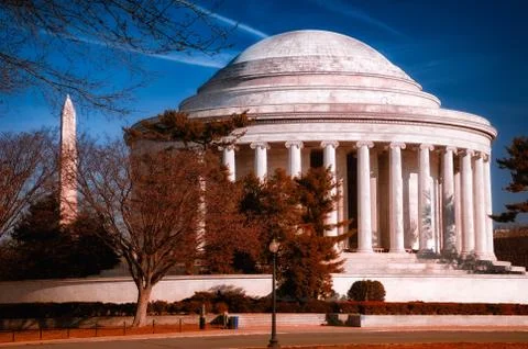 The Jefferson Memorial Stock Photos