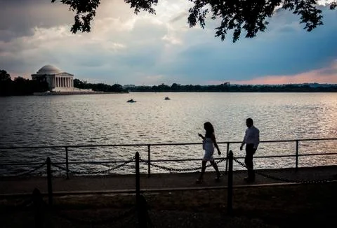 Jefferson Memorial Stock Photos
