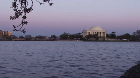 Jefferson Memorial, Washington DC Stock Footage 24614634
