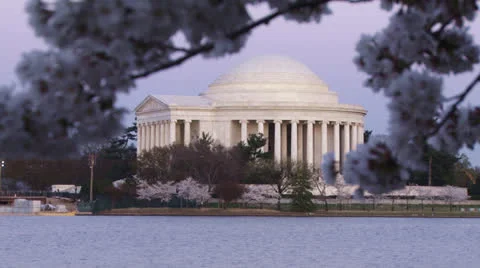 Jefferson Memorial, Washington DC Stock Footage 24614683
