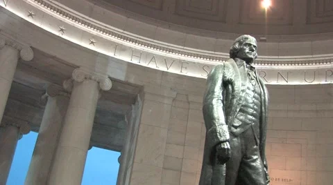 Jefferson Memorial in Washington D.C. 스톡 동영상 42148236
