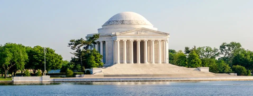 Jefferson Memorial in Washington DC, USA Stock Photos