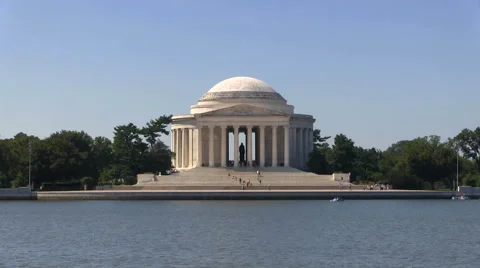 Jefferson Memorial Zoom Видео 58865372