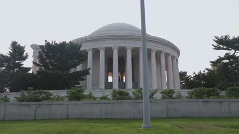 Jefferson Monument- Tracking Shot Stock Footage 157548936