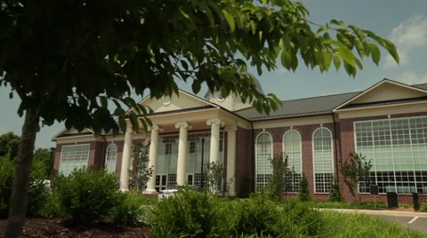 Jefferson style building Vídeo Stock 61879722