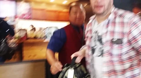 Jeffrey Ross at LAX Stock Footage 49834553