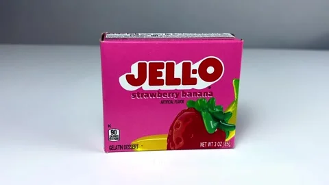 Jell-O Box Stock Footage 313159049