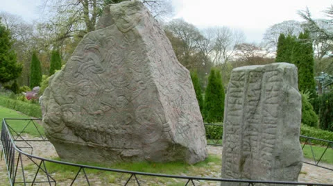 Jelling Stones Stock Footage 22538016
