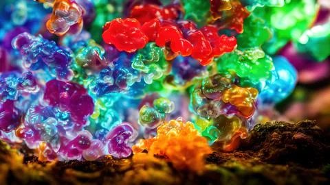 Jelly abstraction Stock Illustration