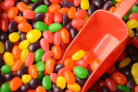 Jelly Bean Candy Stock Photos