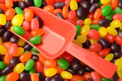 Jelly Bean Candy Stock Photos