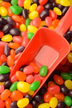 Jelly Bean Candy Stock Photos