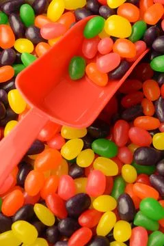 Jelly Bean Candy Stock Photos
