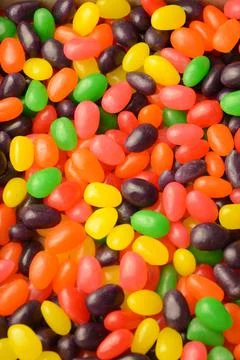 Jelly Bean Candy Stock Photos