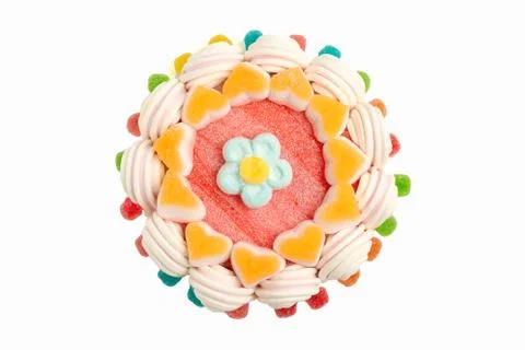 Jelly beans cake Foto stock