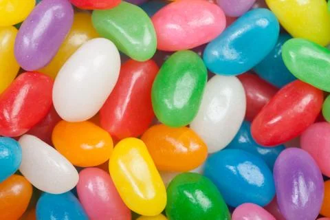 Jelly Beans Close-up Stock Photos
