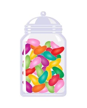 Jelly beans Stock Illustration