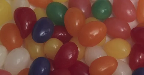Jelly Beans - Rotating Stock Footage 87894600