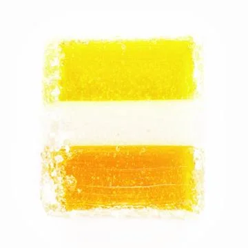Jelly candy (isolated, horizontal) Stock Photos