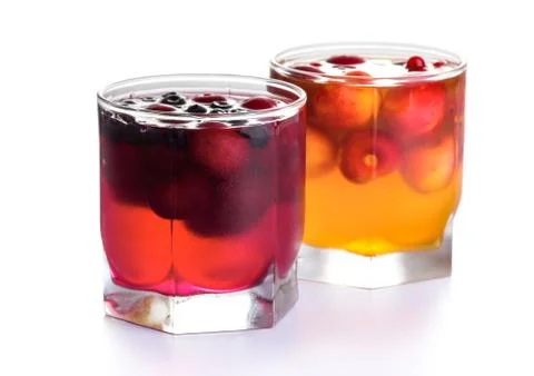 Jelly dessert Stock Photos
