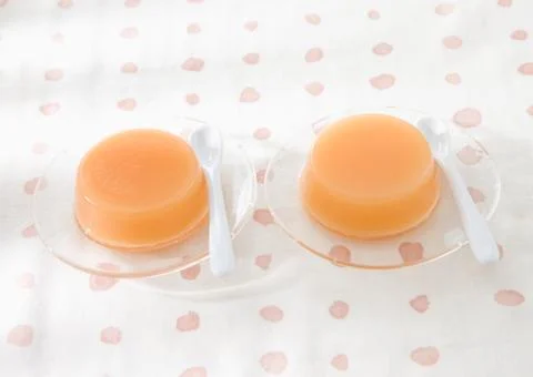Jelly desserts Stock Photos