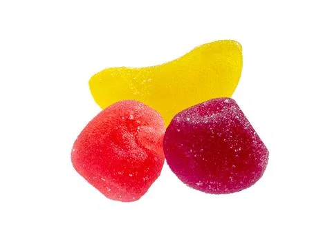 Jelly fruit sweets. Stock Photos