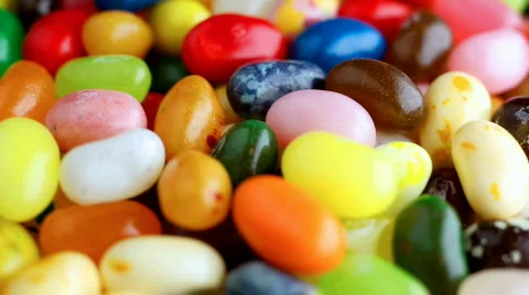 Jellybeans straight Stock Footage 360234