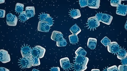 Jellyfish Cartoon Patterns Bottom View Stock Illustration