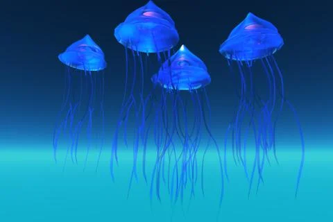 Jellyfish Stock Illustration
