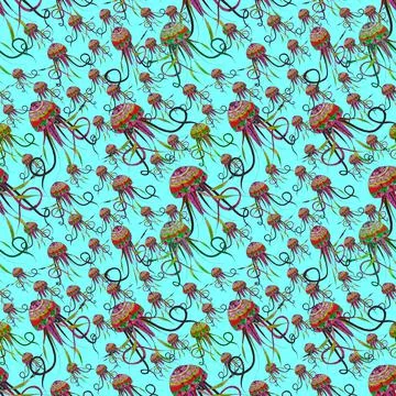 Jellyfish Stock Illustration