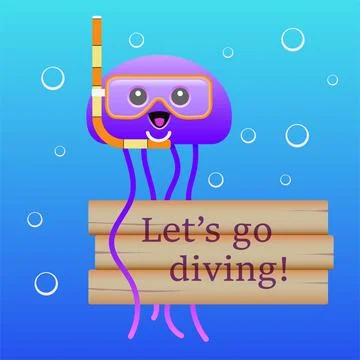 Jellyfish Stock Illustration