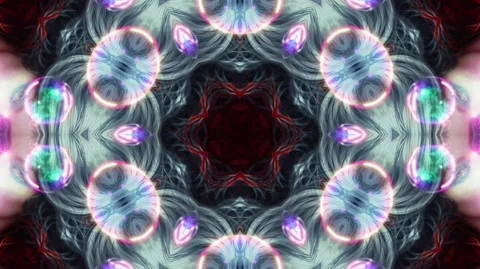 Jellyfish Kaleidoscope Stock Footage 245603830