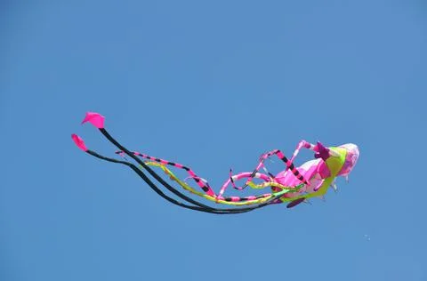 Jellyfish Kite Stock Photos