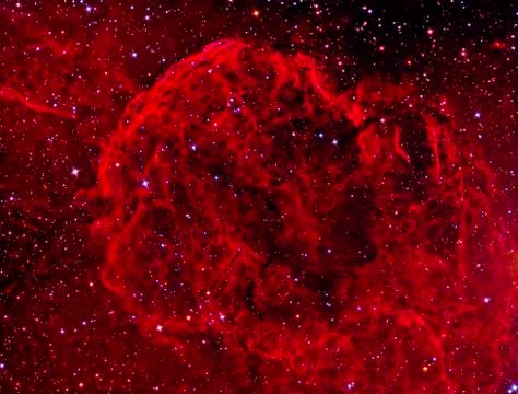 Jellyfish nebula Stock Photos
