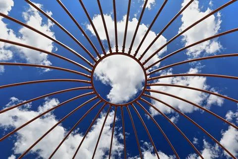 JEM installation turned off-Flowstate area-South Bank Parklands. Brisbane-AUS Stock Photos