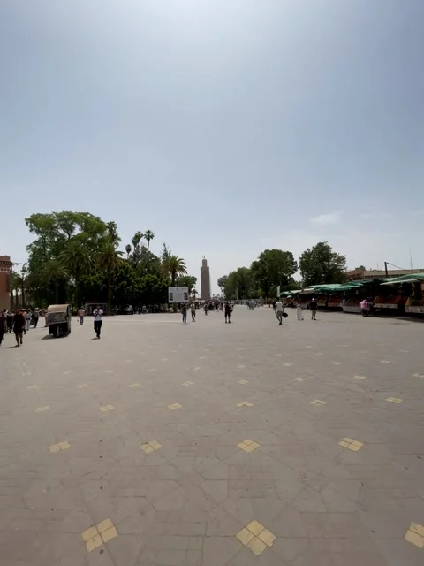 Jemaa el-Fna Square Stock Footage 327636260